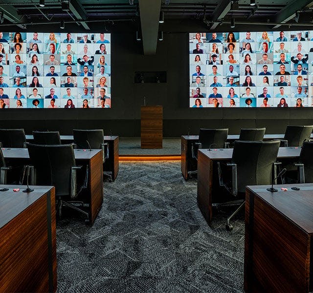AV technology transforms conference room