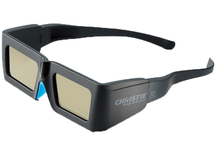 3D active glasses - single pair | Christie - Visual Solutions