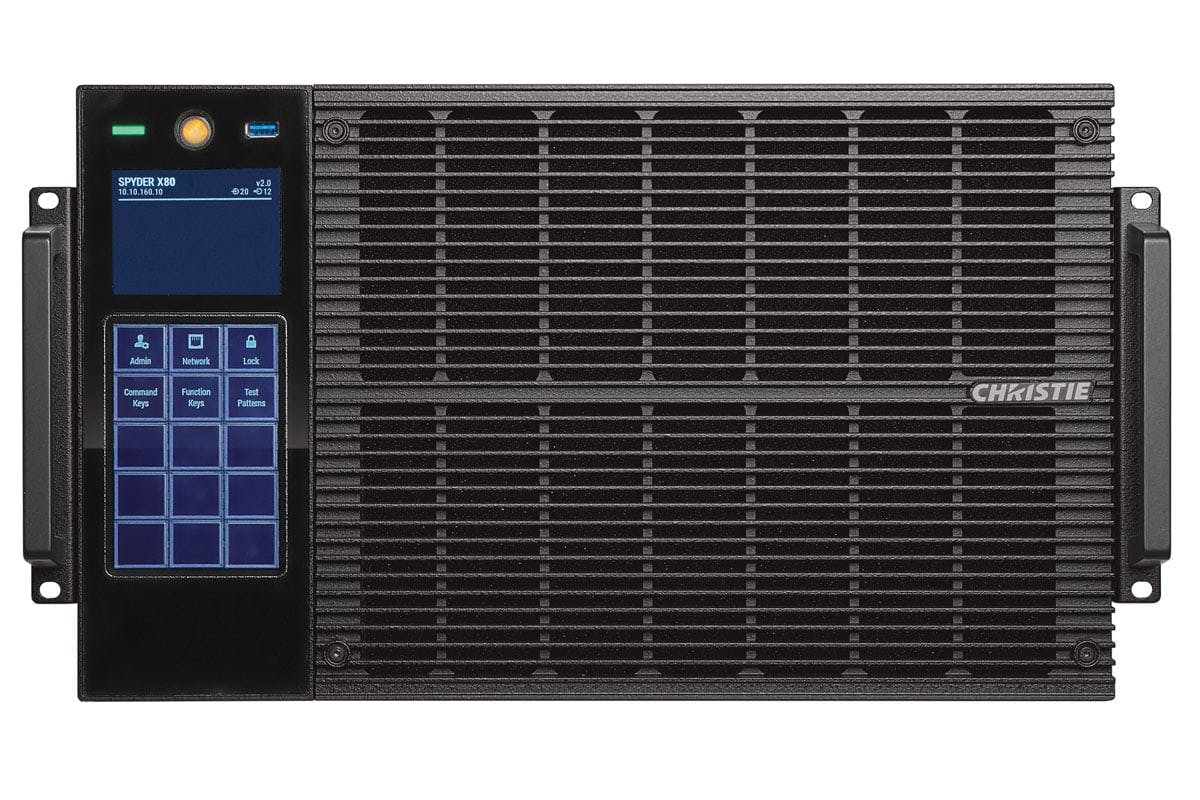 Christie Spyder X80 multi-screen windowing processor | 900-100276-XX