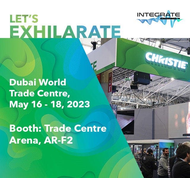Christie showcases at inaugural Integrate Middle East